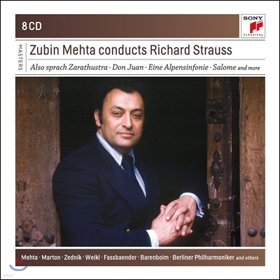Zubin Mehta 주빈 메타가 지휘하는 리하르트 슈트라우스: 차라투스트라는 이렇게 말했다, 알프스 교향곡 외 (Conducts Richard Strauss)