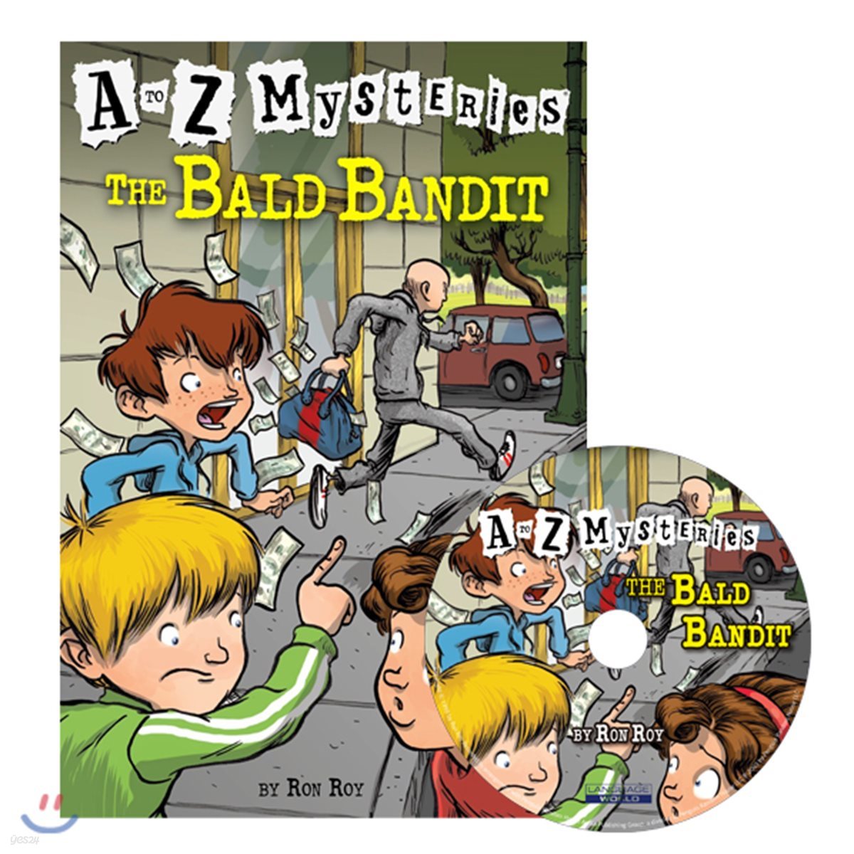 A to Z Mysteries #B : The Bald Bandit (Book+CD)