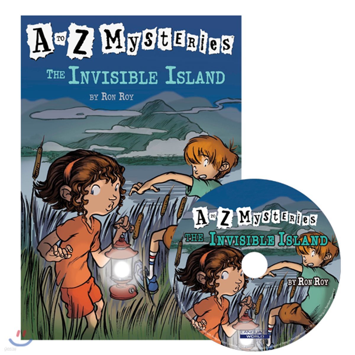 A to Z Mysteries #I : The Invisible Island (Book+CD)