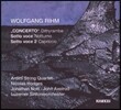 Arditti Quartet 볼프강 림: 협주곡 '디티람브', 소토 보체 '노투르노', '카프리치오' (Wolfgang Rihm: Concerto Dithyrambe, Sotto Voce 1, 2)