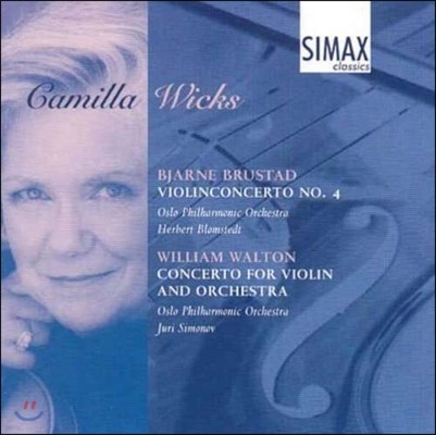 Camilla Wicks 카밀라 위크스가 연주하는 월튼과 브루스타: 바이올린 협주곡 (Bjarne Brustad / William Walton: Violin Concerto)