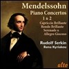 Rudolf Serkin 멘델스존: 피아노 협주곡 1, 2번 외 (Mendelssohn: Piano Concertos Opp.25 & 40, Capriccio Brillante Op.22) 루돌프 제르킨, 유진 오먼디