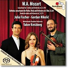 모차르트 : 신포니아 콘체르탄테 외 - 율리아 피셔 (SACD)