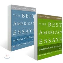 The Best American Essays 2007 + 2008 : 2권 세트