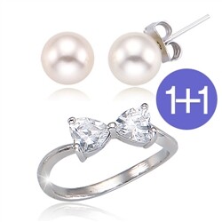 1+1/귀걸이한쌍+이쁜반지 9900원 12종택1/무료배송