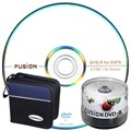 [전국무료배송]퓨전 8배속 4.7GB 데이터용 DVD-R 50케이크 50장 + 52P CD홀더