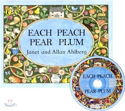 [노부영] Each Peach Pear Plum (Paperback &amp; CD Set)