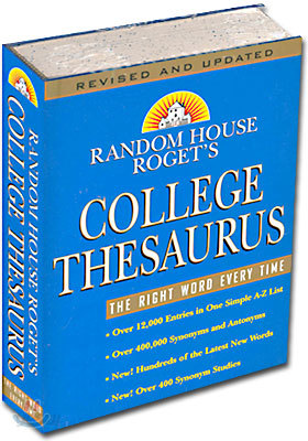 Random House Roget&#39;s College Thesaurus