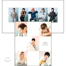 동방신기 (東方神起) 2009 캘린더 (탁상용+벽걸이용) SET