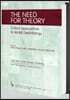 Need for Theory