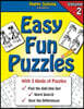 Easy Fun Puzzles, Volume 2: Word Search, Find the Odd One Out and Spot the Differences