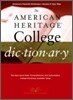 The American Heritage College Dictionary, 4/E