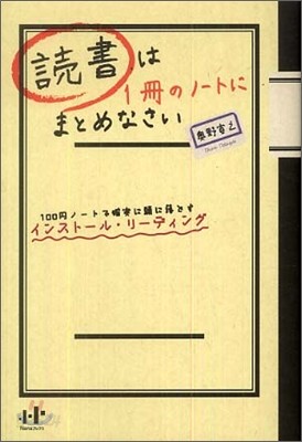 讀書は1冊のノ-トにまとめなさい