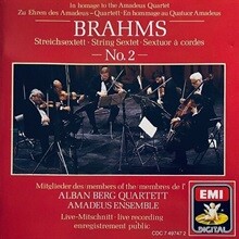 [중고] Amadeus Ensemble, Alban Berg Quartett / Brahms: Sextett No2.Op36 (수입/cdc7497472)