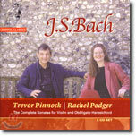 Rachel Podger 바흐: 바이올린과 하프시코드를 위한 소나타 (Bach: The Complete Sonatas For Violin And Obbligato Harpsichord) 레이첼 포저