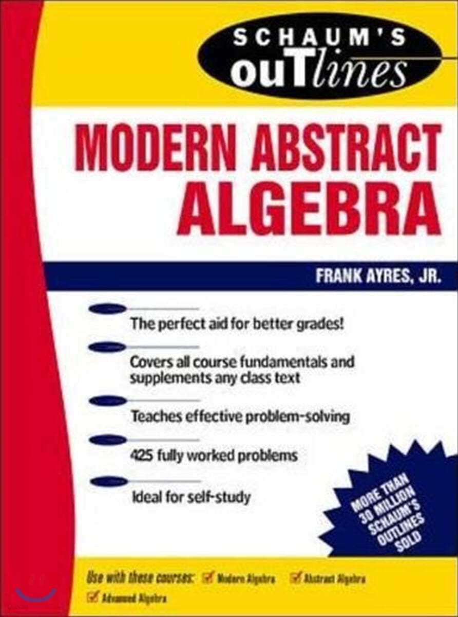 Schaum&#39;s Outline of Modern Abstract Algebra