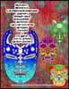 Huichol Wixarica Las m?scaras inspiradas Sagrado Venado azul Kauyumari divertido libro de colorear aprender cultura y relajarse por el artista Grace D