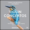 Kurt Masur / Salvatore Accardo 베토벤 / 브루흐: 바이올린 협주곡 (Beethoven / Bruch: Violin Concertos) 살바토레 아카르도, 라이프치히 게반트하우스, 쿠르트 마주어