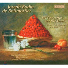 Barthold Kuijken 브아모르티에: 5개의 플룻을 위한 6개의 협주곡 (Boismortier : Six Concertos for Five Flutes)