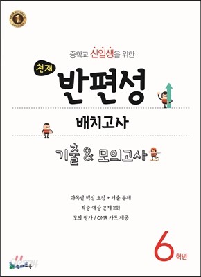 천재 반편성 배치고사 기출 &amp; 모의고사 6학년 (2017년)