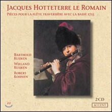 Barthold Kuijken / Wieland Kuijken 트라베르소 플루트와 콘티누오를 위한 작품집 (Jacques Hotteterre: Pieces for Transverse Flute and Bass)