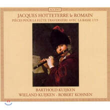 Robert Kohnen 오떼떼르: 트라베르소 플루트 작품집 (Hotteterre : Pieces Pour Flute Traversiere)
