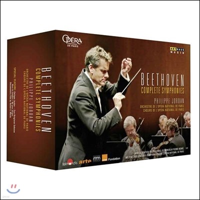 Philippe Jordan 베토벤: 교향곡 전집 (Beethoven: Complete Symphonies Nos.1-9) 필립 조르당 [4DVD]