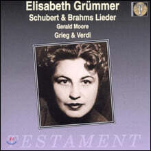 Elisabeth Grummer 엘리자베스 그뤼머 가곡집 - 슈베르트 / 브람스