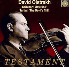 David Oistrakh 슈베르트: 8중주 / 타르티니: 악마의 트릴 (Schubert : Octet / Tartini : The Devil's Trill)