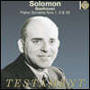 Solomon 베토벤: 피아노 소나타 1번, 3번, 32번 - 솔로몬 (Beethoven: Piano Sonatas Op.2/1, Op.2/3, Op.111)