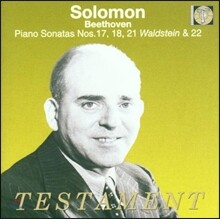 Solomon 베토벤: 피아노 소나타 17 18 22 21번 `발트슈타인` (Beethoven : Piano Sonata No.17 , No.18 , No.21, No.22) 솔로몬 커트너