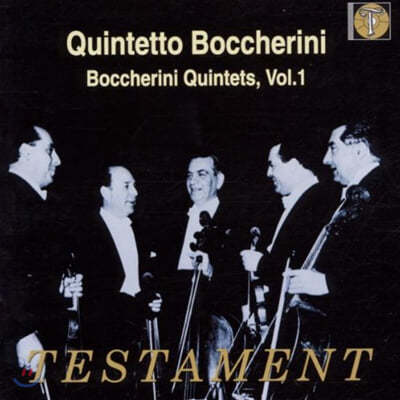 Quintetto Boccherini 보케리니: 현악 오중주 (Boccherini : String Quintets Vol. 1) 