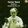 Gunter Wand  베토벤: 교향곡 1번, 7번 (Beethoven : Symphonies Op.21, Op.92)