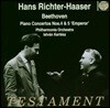 Hans Richter-Hasser 베토벤: 피아노 협주곡 4번 5번 `황제` (Beethoven: Piano Concerto No.4 No.5 'Emperor`) 한스 리히터-하저