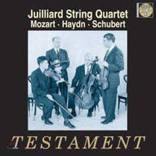 Juilliard String Quartet 모차르트 / 하이든 / 슈베르트: 현악 4중주 (Mozart / Haydn / Schubert : String Quartets)