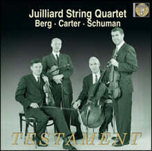 Juilliard String Quartet 베르그 / 카터 / 윌리엄 슈만: 현악 사중주 (Berg / Carter / Schuman: String Quartet)