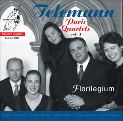 Florilegium 텔레만 : 파리 사중주 3집 (Telemann: Paris Quartets Vol.3)