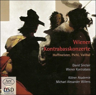 David Sinclair 호프마이스터 / 피칠 / 반할 : 더블베이스 협주곡 (Viennese Double Bass Concertos)