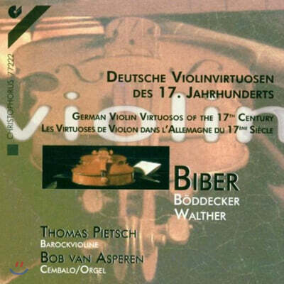 Bob van Asperen 독일의 바이올린 비르투오조 (Deutsche Violinvirtuosen)