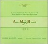James Maddox 바흐: 안나 막달레나의 음악 수첩 1725 (Bach: Clavierbuchlein for Anna Magdalena Bach)