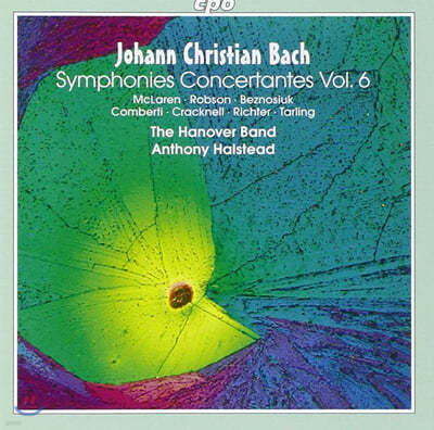 Anthony Halstead  바흐: 협주 교향곡 (J.C. Bach: Symphonies Concertantes Vol. 6)