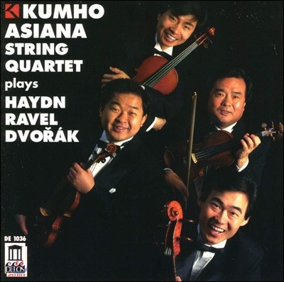 Kumho Asiana String Quartet 하이든 / 드보르작 / 라벨: 현악 사중주 (Haydn / Ravel / Dvorak: String Quartet)