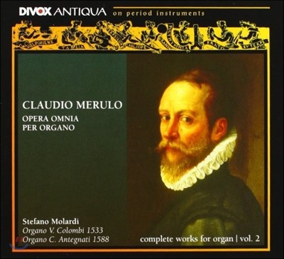 Stefano Molardi 클라우디오 메룰로: 오르간 작품 2집 (Claudio Merulo: Complete Works for Organ, Volume 2)