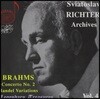 Sviatoslav Richter 브람스: 피아노 협주곡 2번, 헨델 주제의 변주곡과 푸가