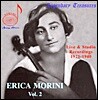 Erica Morini Vol.2 에리카 모리니 라이브 & 스튜디오 녹음 1921-1940