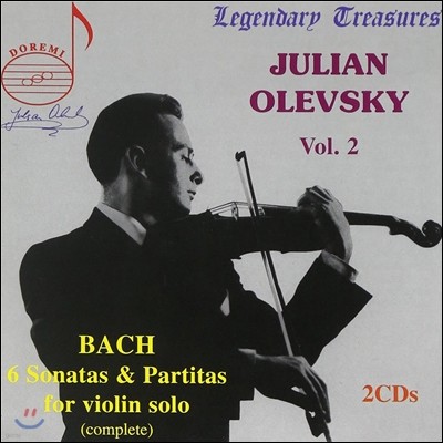 Julian Olevsky 줄리안 올레프스키 - 바흐: 바이올린을 위한 소나타와 파르티타 전곡집