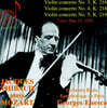 Jacques Thibaud 모차르트: 바이올린 협주곡 3-5번 (Mozart : Violin Concertos K216, K218, K219)