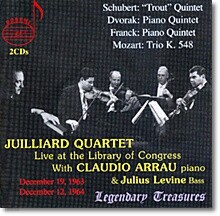 Juilliard Quartet 드보르작 / 슈베르트 / 프랑크: 피아노 오중주