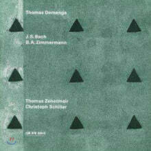 Thomas Demenga 바흐: 독주 첼로를 위한 조곡 / 침머만: 소나타 (Bach : Suites For Violoncello Solo No.2 Bwv1008 / Zimmermann : Sonatas)