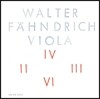 Walter Fahndrich 발터 팬드리히: 비올라 (Viola)